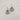 18kt gold plated, stainless steel, two tone, huggie style earrings. Chunky trending style that's very unique, casual yet elegant and elevated. Great to wear from day to evening. 