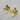 Gold filled or rhodium statement earrings. Florals represent new beginnings, growth, and the beauty of nature. These earrings with wear well with all of your Spring and Summer outfits, weddings, and special occasions.