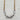 18kt gold plated stainless steel, non-tarnish and waterproof two tone link necklace. Classy, edgy, and stylish. Can be worn from day to evening. Great for layering with other necklaces. 